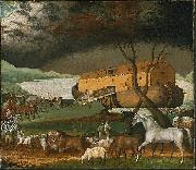 Edward Hicks Noah's Ark, oil painting on canvas